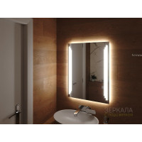 Зеркало для ванной с подсветкой Авола 600х800 мм